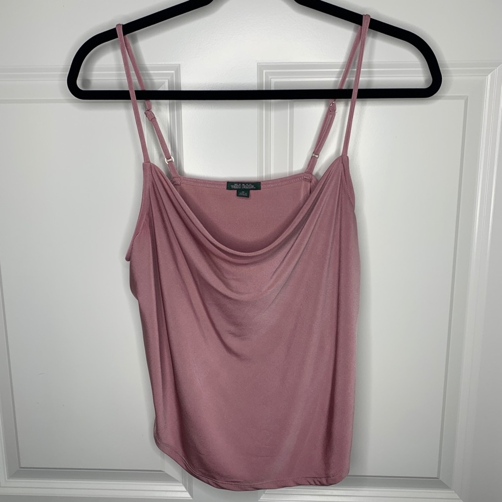 Cowl Neck Tank Top